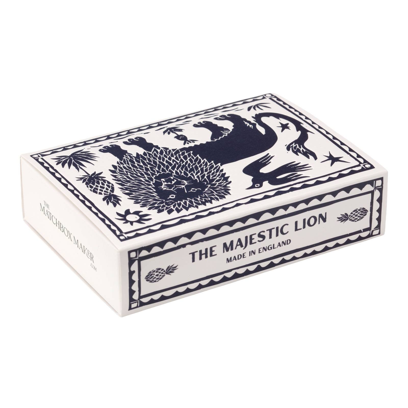 The Majestic Lion - The Matchbox Maker